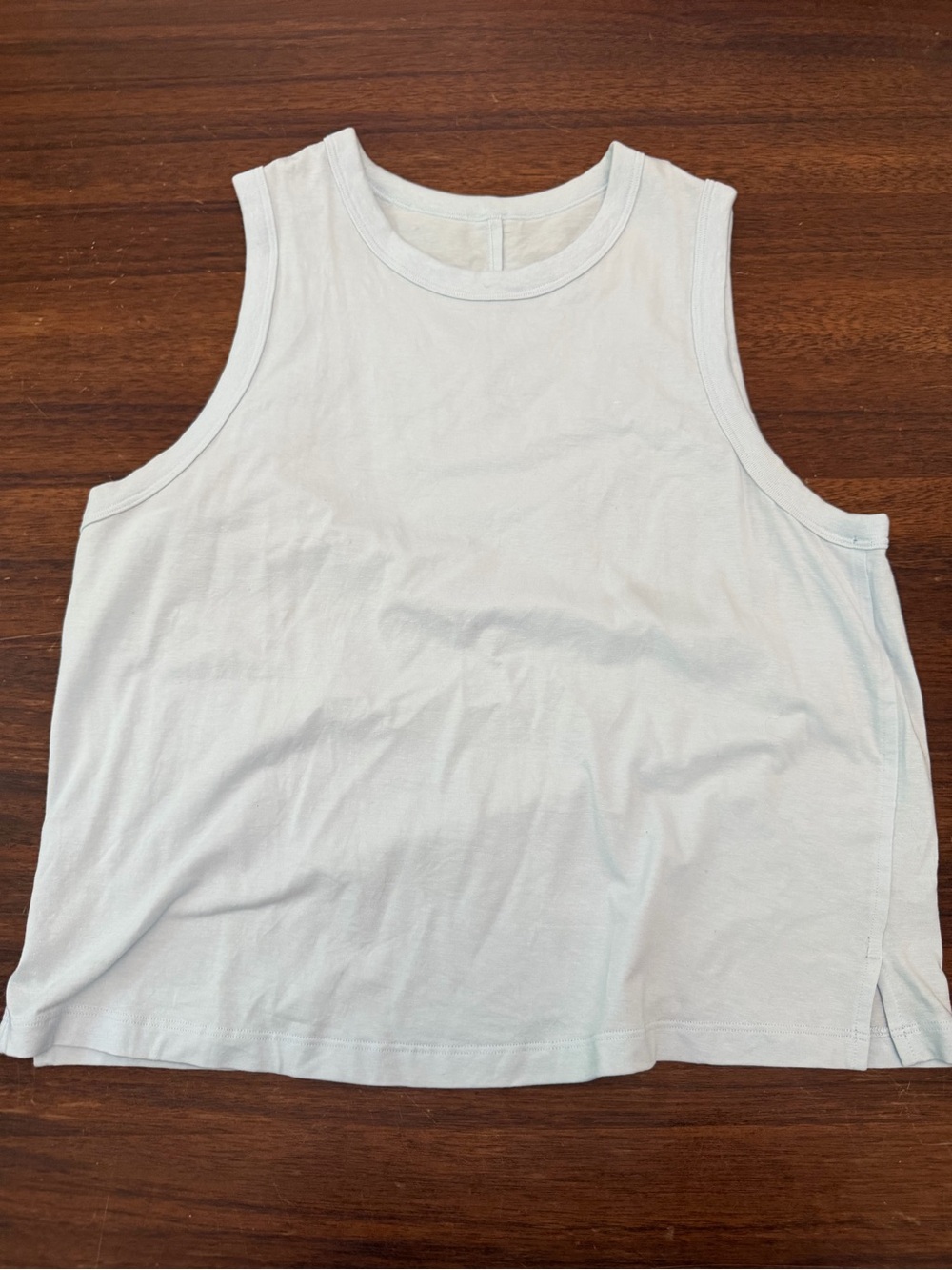 lululemon athletica Women's Light Blue Muscle Tank